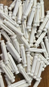 K'NEX 210 pieces pre-owned 1 5/16" (32mm) white rods #90951 KNEX - Picture 1 of 2