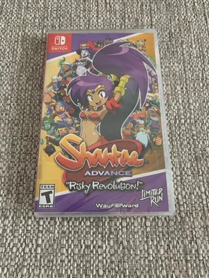 Shantae Advance Risky Revolution Switch Limited Run #290 Nintendo New Sealed - Image 1 of 4