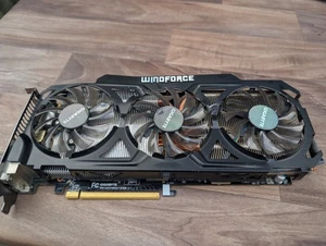 Nvidia Gigabyte WindForce GTX 770 (GV-N7770OC-4GD) 4GB Grafikkarte GPU - Bild 1 von 8