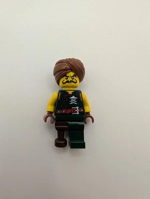 LEGO Ninjago Sky Pirate Minifigura Soldado de Pie con Pata de Clavija Turbante 853544 njo231 Foto 1 de 2