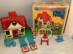 Casa de Juego Nickerbacker Raggedy Ann & Andy de Colección con Caja Original - Imagen 1 de 14