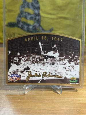 Jackie Robinson April 15, 1947 Commemorative Jumbo Card 2765/5000 - Image 1 of 3