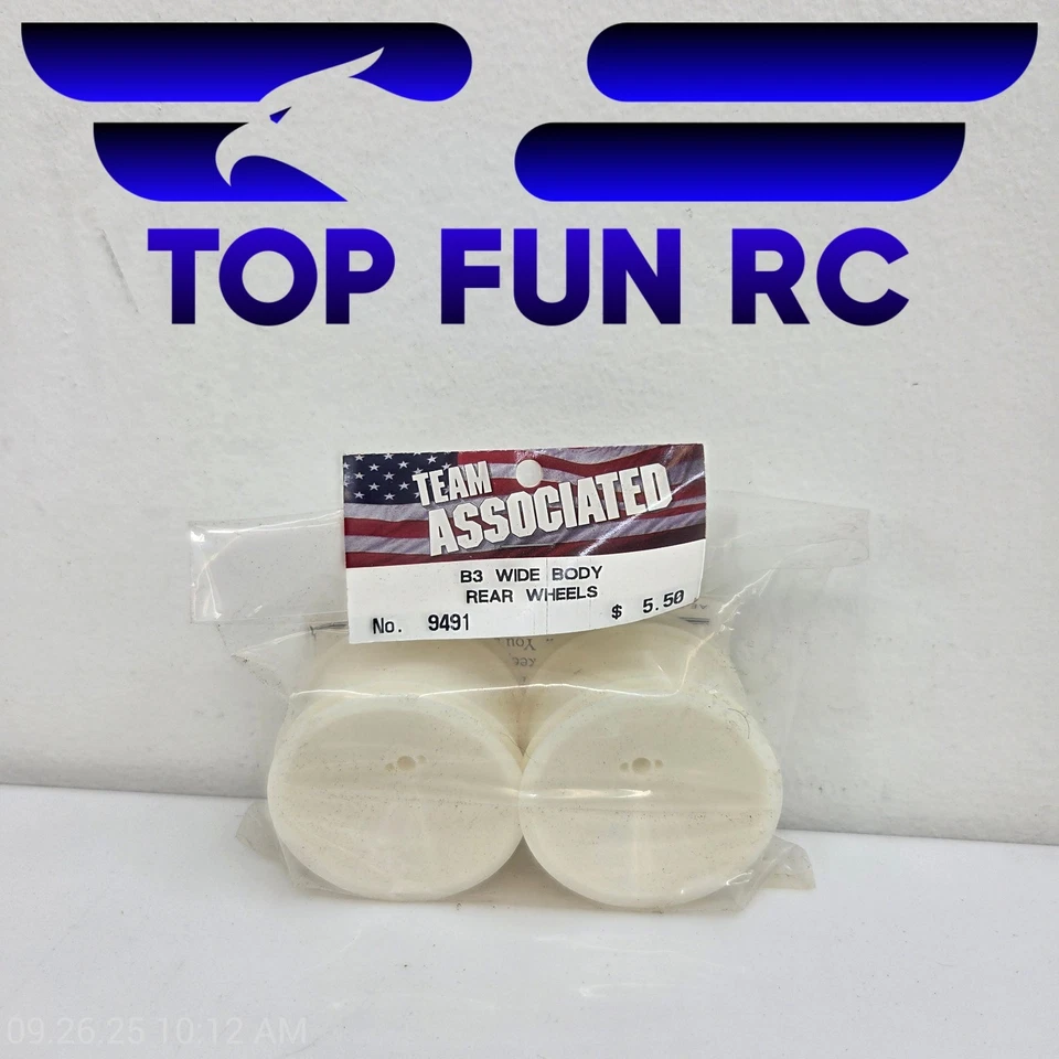 Team Associated 9491 B3 Wide Body Rear Wheels - Image 1 of 1