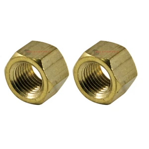 HOLDEN RED MOTOR 6 CYLINDER EXHAUST MANIFOLD BRASS NUTS EH HD HR HK HT HG HQ HJ - Picture 1 of 3
