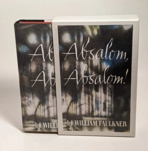 Absalom, Absalom! William Faulkner First Editions Library Hardcover w/ Slipcase - Picture 1 of 10