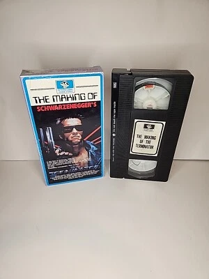 RARE The Making Of The Terminator VHS Arnold Schwarzenegger - Image 1 of 4