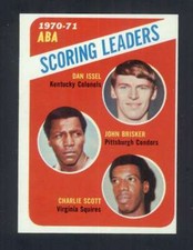1971-72 Topps #146 Dan Issel/John Brisker/Charlie Scott NM/NM+ Scorin ID: 134109
