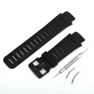 Cinturino per orologio esterno in gomma cinturino accessorio di ricambio per SUUNTO X-LANDER - Foto 1 di 5