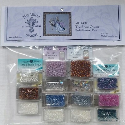 雪女王纪念品串珠十字绣图装饰珠包 MD143 — 第 1/4 张图片