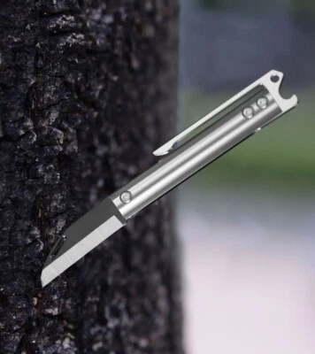 Титановый сплав карман открывалка складной нож портативный открытый EDC сложенный резак - Изображение 1 из 4