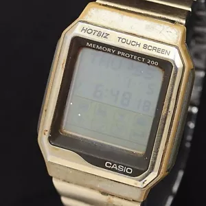 Casio Data Bank VDB-2000 Japan good conditon gold - Picture 1 of 4