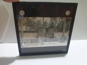 Antique, Glass Lantern Slide, 8x8cm, Erotic Nude (GS.4.)(49) - Picture 1 of 2