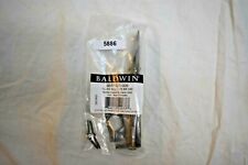 Baldwin 9BR7020-006 Flush Bolt 6" - Matte Brass & Black