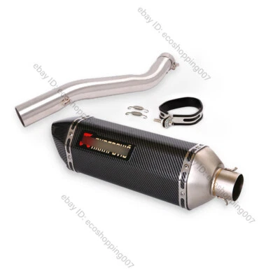 For Honda CBR600 F4i 2001-07 Motorcycle Exhaust Mid Link Pipe Slip 51mm Muffler - Image 1 of 4