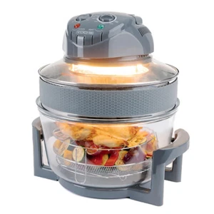 Halogen Luftfritteuse Konvektionsofen 1400W elektrischer Multifunktionskocher 17 Liter - Bild 1 von 6