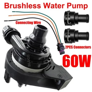 High-flow 60W 12V Automotive Car Auxiliary Pump Brushless Circulation Water Pump - Picture 1 of 12