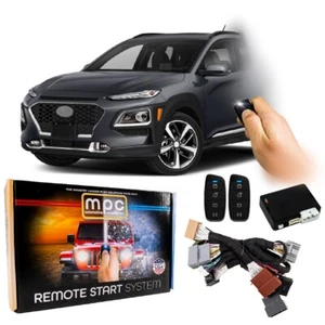 Kit Telecomando Avviamento Per Hyundai Kona 2018-2021 | Plug & Play | Con Telecomandi 4 Pulsanti - Foto 1 di 6