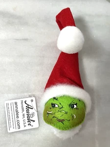 Annalee Grinch 3" Plush Head PIN You're A Mean One - Bild 1 von 13