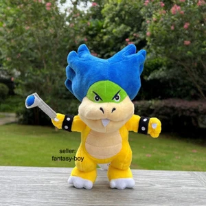 Muñeca de juguete de peluche Super Mario Ludwig Koopa 9,5" Bowser Koopalings - Imagen 1 de 5
