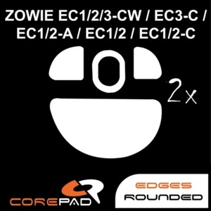 Corepad Skatez Zowie EC1-CW / EC2-CW / EC3-CW Souris Pieds Hyperglide Téflon - Picture 1 of 1