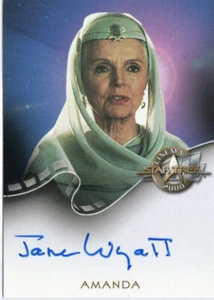Star Trek Cinema 2000 Autograph Auto Card A13 Jane Wyatt as Amanda - Picture 1 of 1