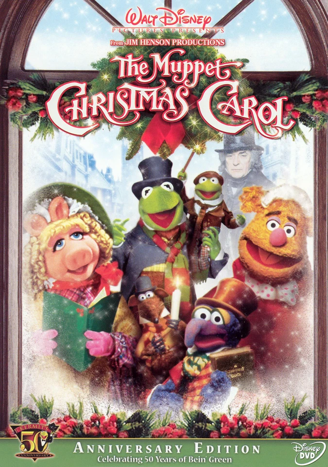 The Muppet Christmas Carol [Kermit's 50th Anniversary Edition] (DVD, 1992)