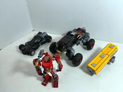 LEGO Heroes LOT: Mech 76140 + batmobile 76045 + batmobile 70905 +  trailer 76067 - Image 1 of 4