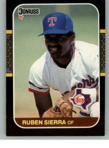 1987 Donruss #346 Ruben Sierra RC (ref 129550) - Picture 1 of 2