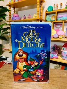 Disney The Great Mouse Detective Black Diamond (VHS, 1992) The Classics - Picture 1 of 4