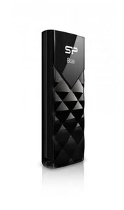 8GB Silicon Power Ultima U03 Black USB Flash Drive - Picture 1 of 3