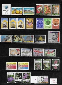 WC1_7355. CURACAO. Nice lot of 1981-85 stamps. MNH - Picture 1 of 1