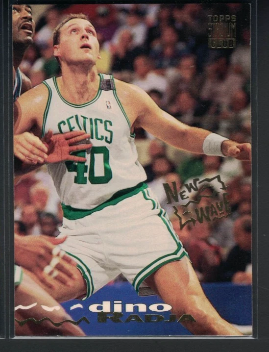 1993-94 Topps Stadium Club Dino Radja #271 New Wave Boston Celtics Foto 1 de 1