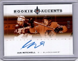 Ian Mitchell Rookie Accents Autograph  /99 2020-21 UD Ultimate Collection - Picture 1 of 2