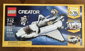 LEGO Creator 31066 Space Shuttle Explorer - 3 In 1 New Set (Imperfect Box)