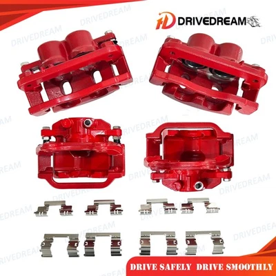 2Pcs Front Brake Caliper for Suburban Tahoe GMC Sierra 1500 Chevy Silverado 1500 - Imagem 1 de 4