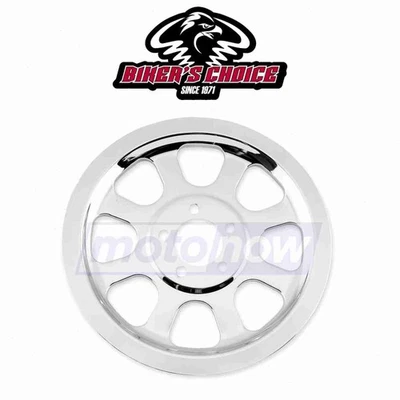 Bikers Choice Pulley Cover for 2000-2005 Harley Davidson FLSTF Fat Boy - fn Foto 1 de 4
