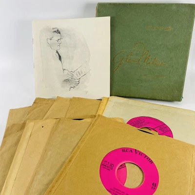 1956 GLEN MILLER LIMITED EDITION VOLUME ONE (10) 7" RECORDS BOX SET ALBUM - Image 1 of 4