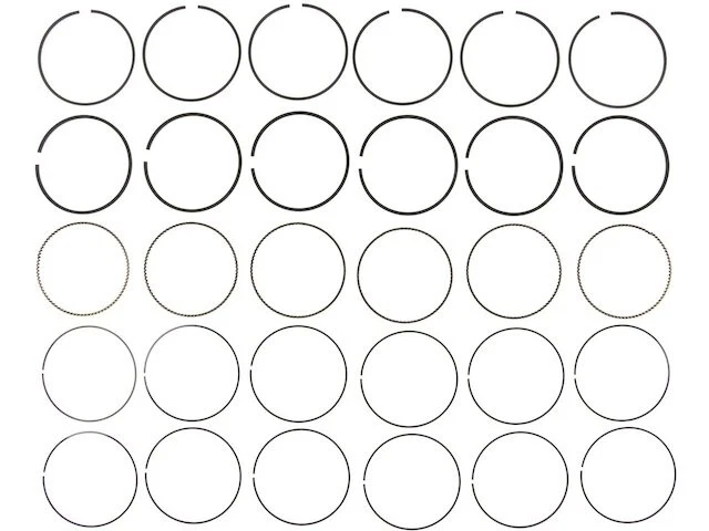 Juego de anillos de pistón Mahle 52ZCTQ41 para Cadillac CTS 2003 2004 Foto 1 de 1