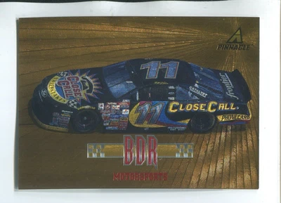 1997 Pinnacle Trophy Collection Gold Foil #40 - Brett Bodine - Image 1 of 2