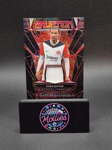 Hugo Ekitike 2024-25 Panini Obsidian Eruption Electric Etch Patch /49 Frankfurt - Picture 1 of 2