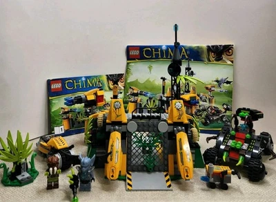 LEGO LEGENDS OF CHIMA: Lavertus' Outland Base (70134) 95% Complete with Books - Image 1 of 4