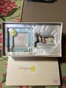 NOS Precious Moments In The Beginning Genesis 1:1 in Box - Bild 1 von 8