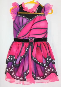Teetot & Co rosa Schmetterling Kostüm Mädchen Größe 3-4 OHNE Flügel - Bild 1 von 4