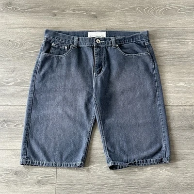 Ecko vintage Y2K Unltd. Pantalones cortos de mezclilla holgados para hombre 36 calce relajado grunge años 2000 Foto 1 de 4