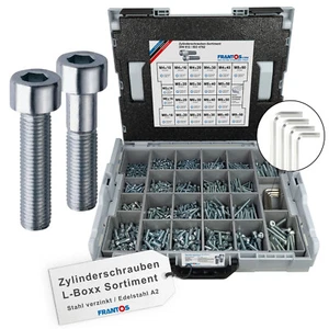 Frantos DIN 912 Zylinderschrauben L-Boxx Schrauben Sortiment Edelstahl Schraube - Bild 1 von 15
