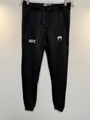 UFC Venum Black Women's Authentic Black Fight Night Walkout Joggers Size Medium - Image 1 of 4