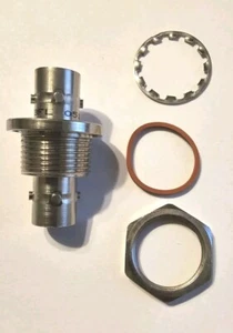 BJ73F RevF Trompeter TRB Koaxial Buchse Baugruppe Triax Buchse-Buchse Schott gerade - Bild 1 von 10