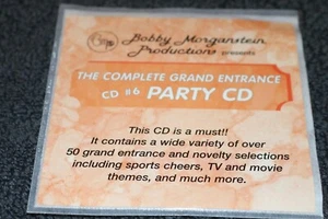 Bobby Morganstein The Complete Grand Entrance Party CD 6 VG+ Sports Cheers TV - Picture 1 of 2