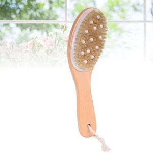 Hautbürste für Trockenbürsten Schrubber Sanftes Peeling Rückendusche Rau - Bild 1 von 12
