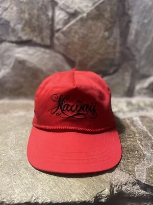 Gorra retro vintage hawaiana cuerda hawaiana Foto 1 de 4
